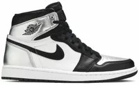 Nike Air Jordan 1 Retro High Silver Toe (W)