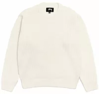 Stussy Waffle Cashmere Sweater Ivory
