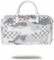 Sprayground White 3AM Fur Mini Duffle White