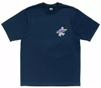 Stussy Dot Surf Puff Print Tee Navy