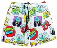 Surf Zuma Shorts Skeleton Beach Comic