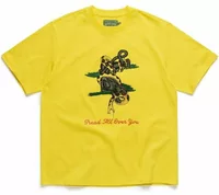 Denim Tears Tread All Over You Tee Yellow