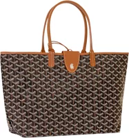 Goyard Saint Louis PM Bag Black & Tan