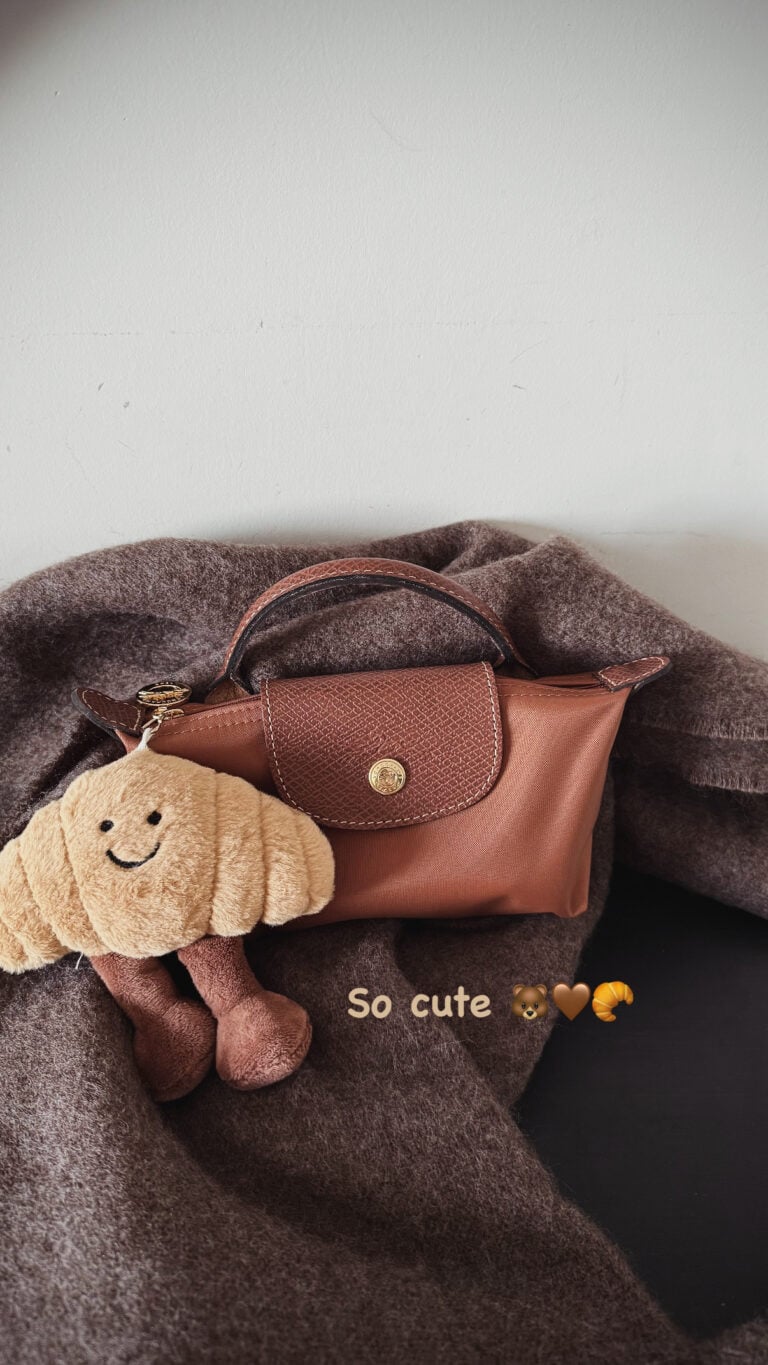 Müşteri fotoğrafı: Longchamp Le Pliage Original Pouch With Handle Cognac