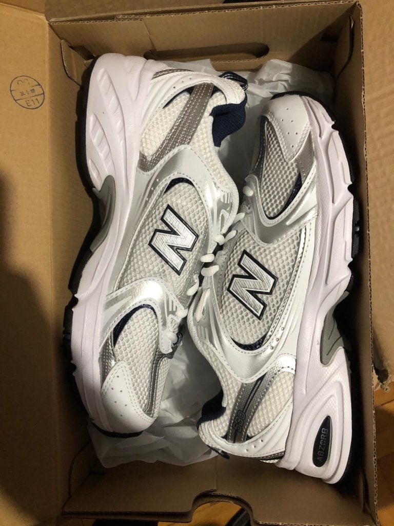 Müşteri fotoğrafı: New Balance 530 White Silver Navy