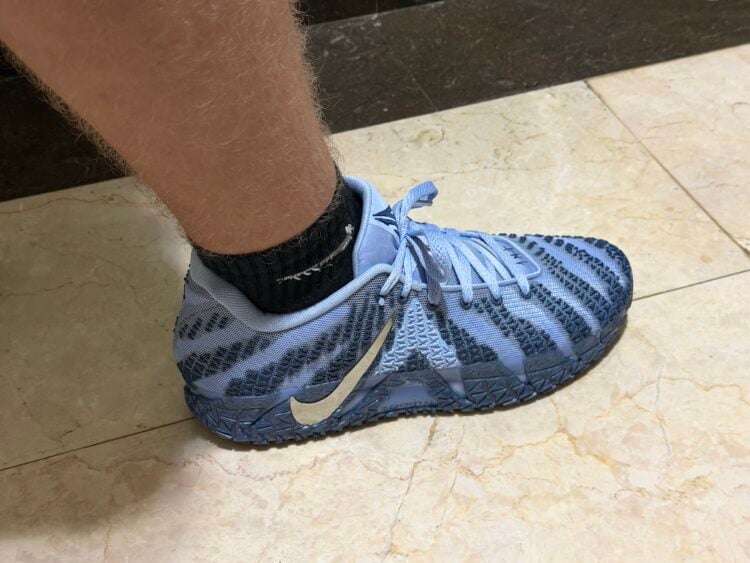 Müşteri fotoğrafı: Nike Ja 3 Cobalt Bliss Metallic Silver