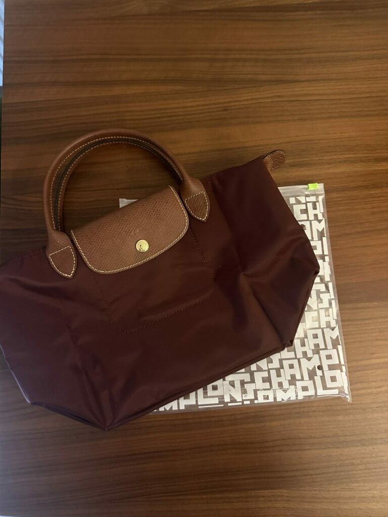Müşteri fotoğrafı: Longchamp Le Pliage Original Small Handbag Burgundy