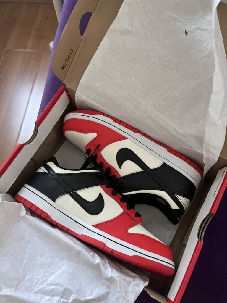 Müşteri fotoğrafı: Nike Dunk Low EMB NBA 75th Anniversary Chicago (GS)