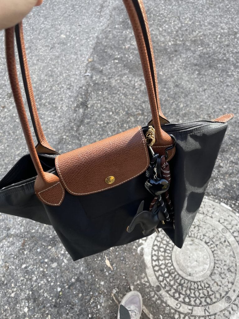 Müşteri fotoğrafı: Longchamp Le Pliage Original Medium Tote Bag Black
