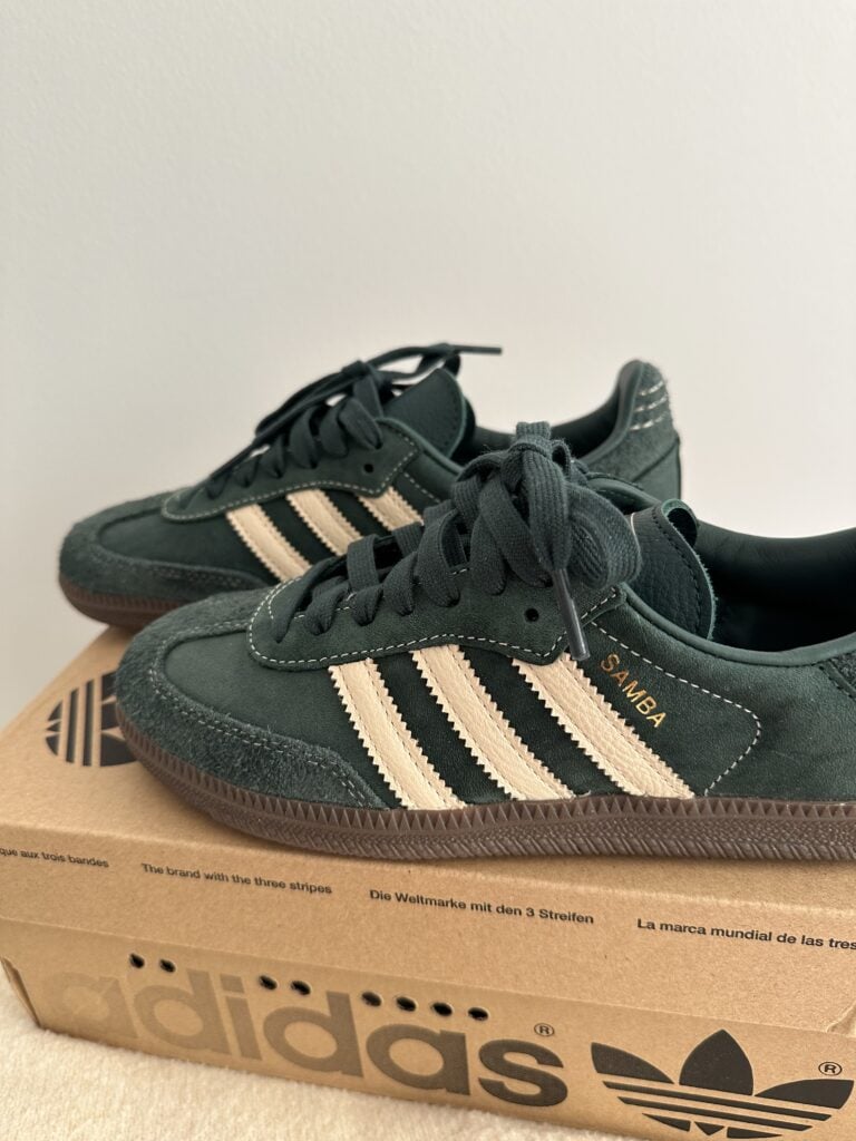 Müşteri fotoğrafı: adidas Samba OG Mineral Green Crystal Sand (W)