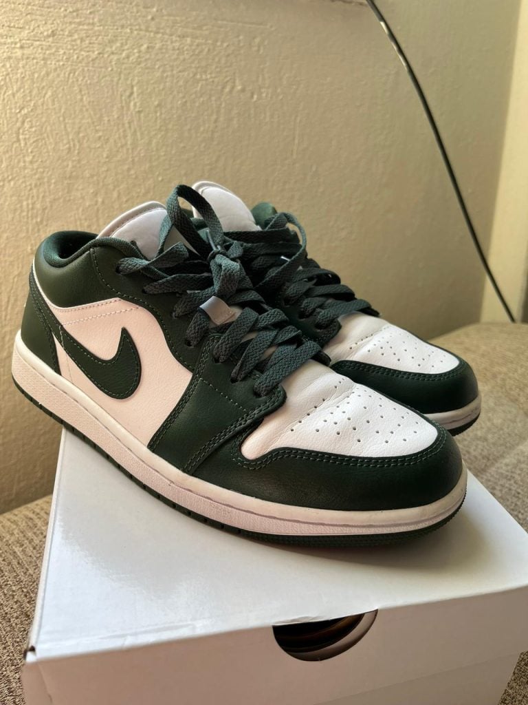 Müşteri fotoğrafı: Nike Air Jordan 1 Low Galactic Jade (W)