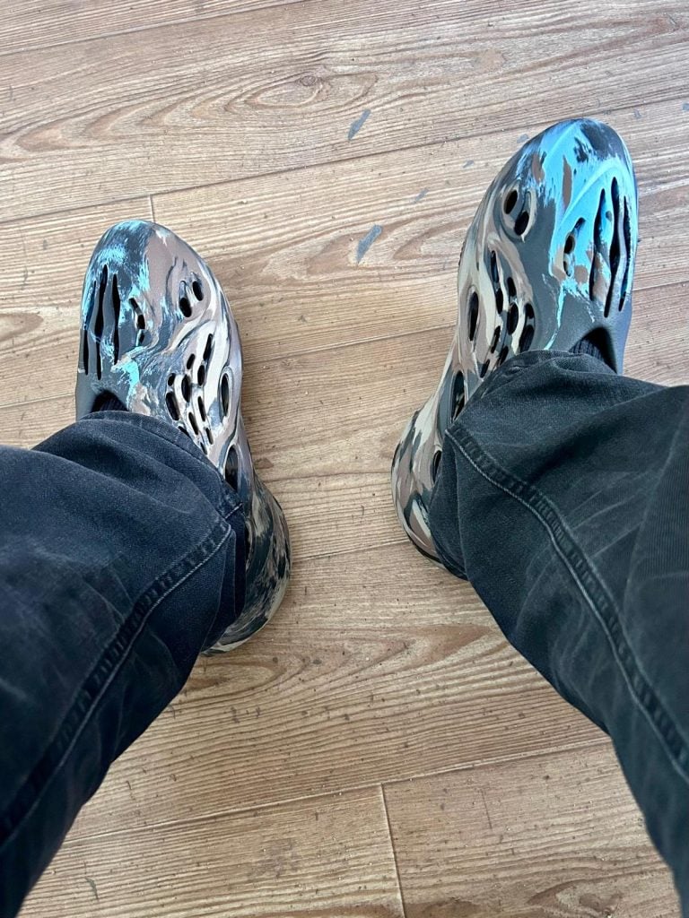 Müşteri fotoğrafı: adidas Yeezy Foam RNR MX Cinder