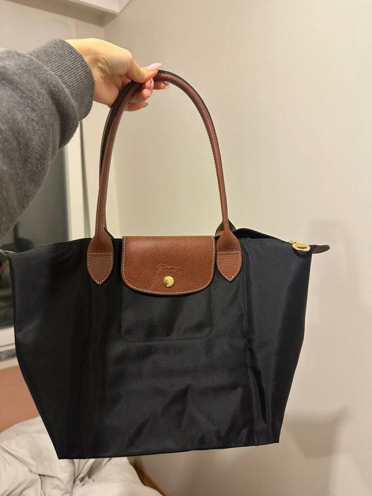 Müşteri fotoğrafı: Longchamp Le Pliage Original Medium Tote Bag Black