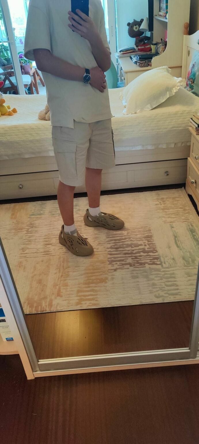 Müşteri fotoğrafı: adidas Yeezy Foam RNR Stone Salt