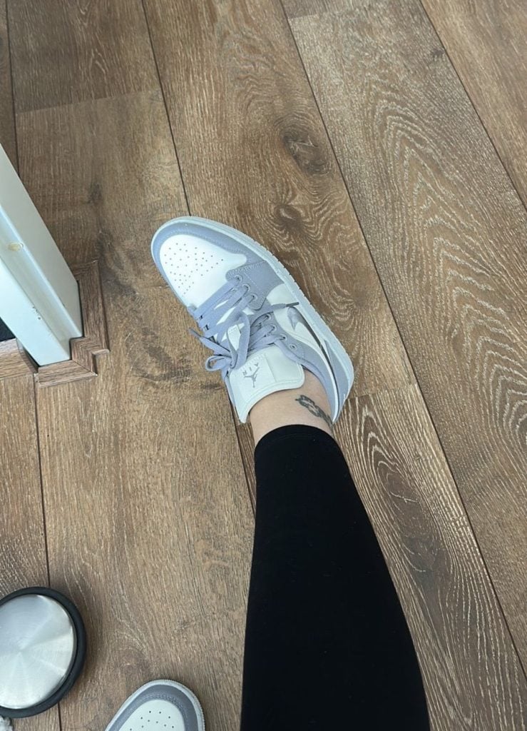 Müşteri fotoğrafı: Nike Air Jordan 1 Low SE Light Steel Grey (W)