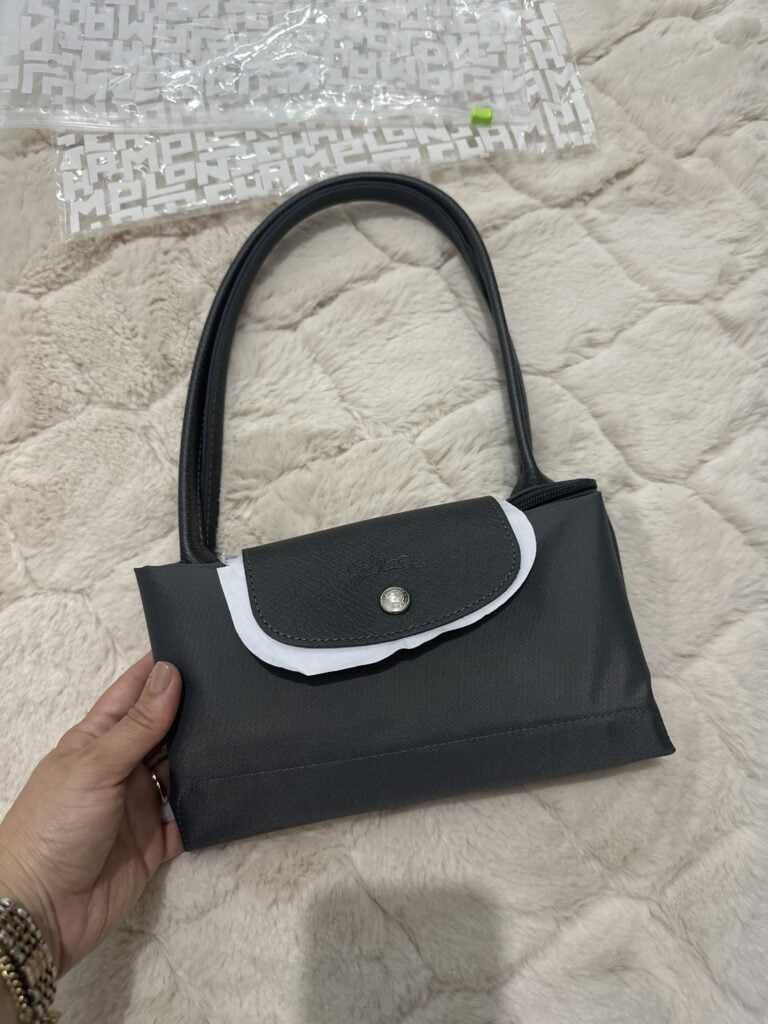 Müşteri fotoğrafı: Longchamp Le Pliage Green Medium Tote Bag Graphite