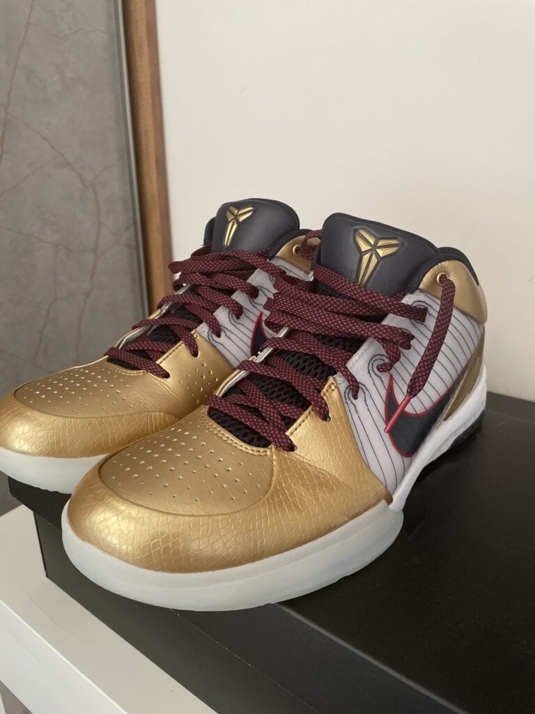 Müşteri fotoğrafı: Nike Kobe 4 Protro Gold Medal (2024)