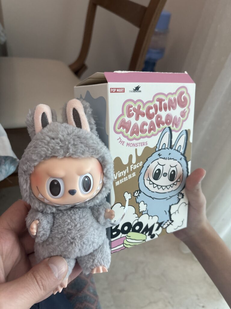 Müşteri fotoğrafı: Pop Mart Labubu The Monsters Tasty Macarons Vinyl Plush Pendant Single Blind Box