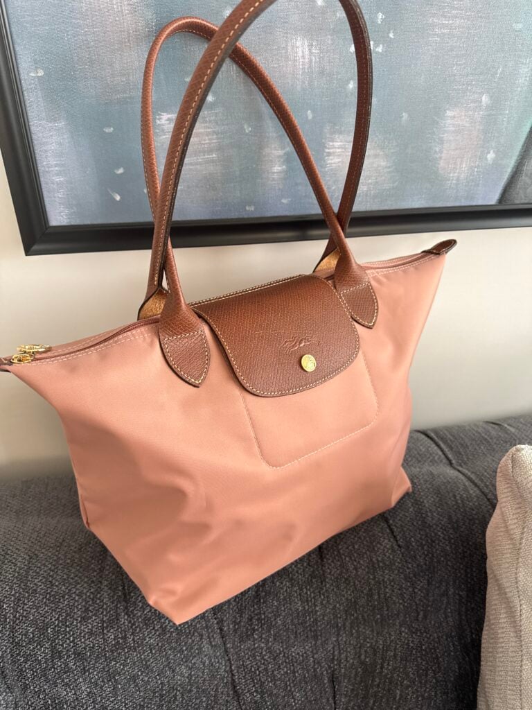 Müşteri fotoğrafı: Longchamp Le Pliage Original Medium Tote Bag Pink Tea