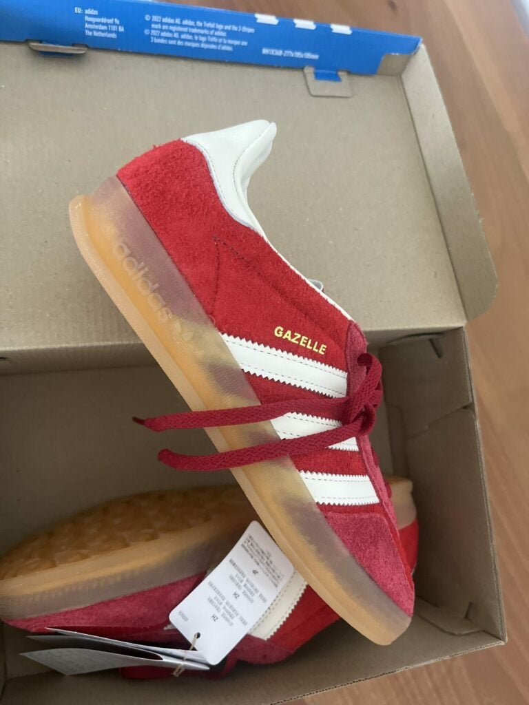 Müşteri fotoğrafı: adidas Gazelle Indoor Active Maroon (W)